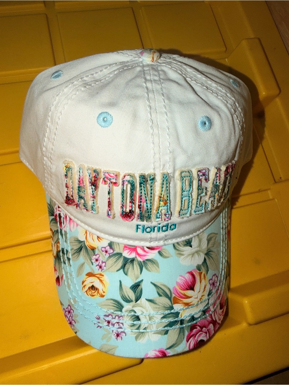 Robin Ruth Daytona Beach Florida‎ Floral Snapback Hat